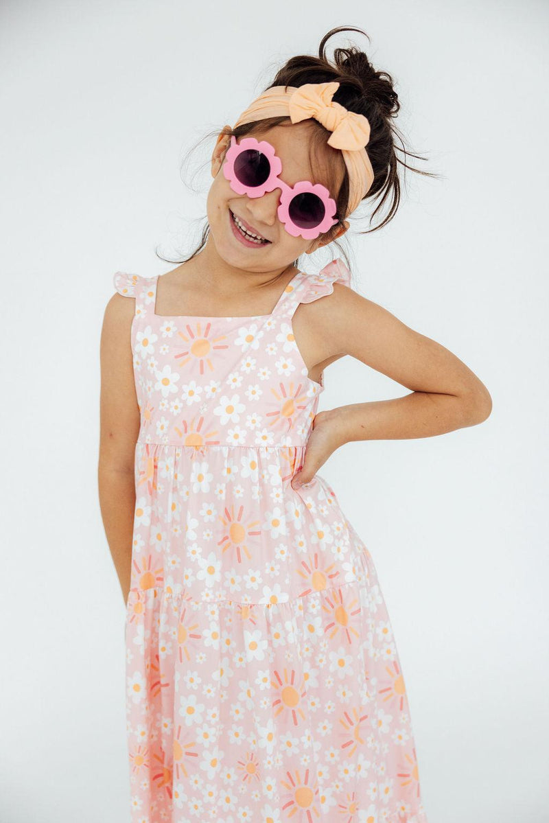 Sweet & Sunny Ruffle Maxi Dress
