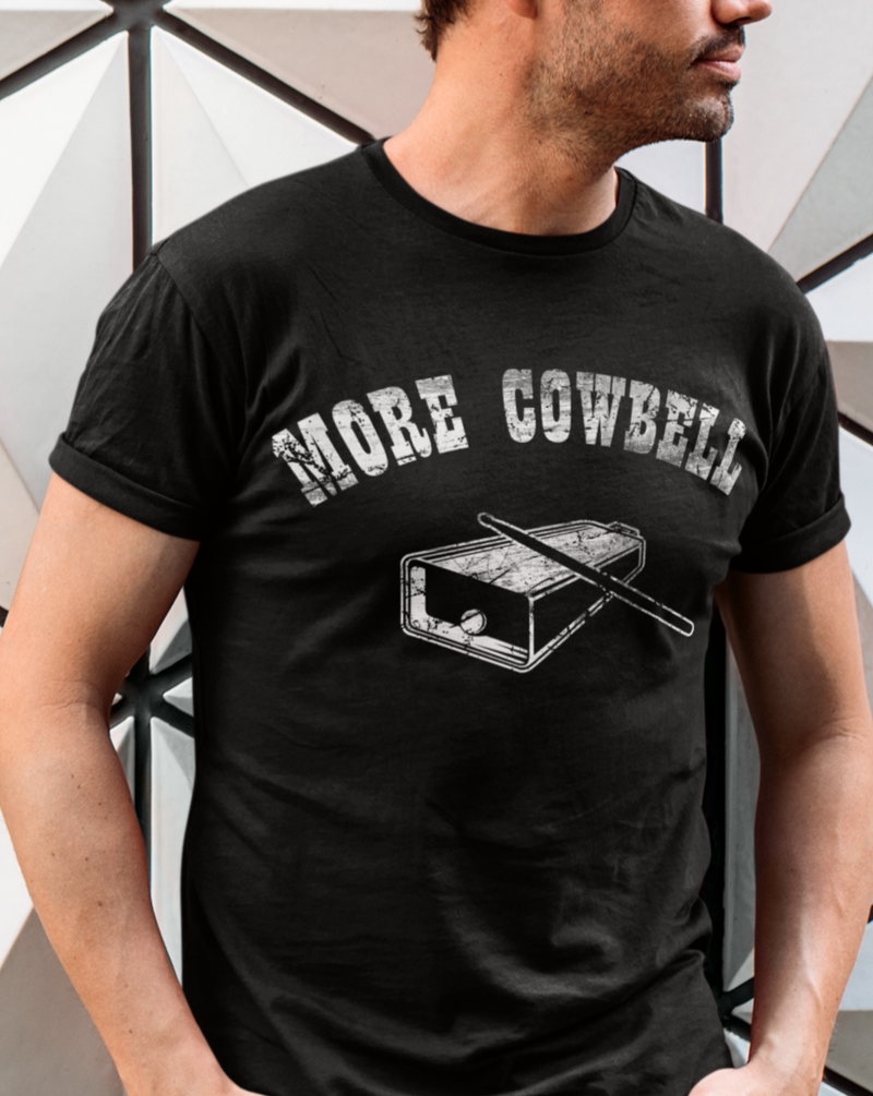 'More Cowbell' Music T-Shirt