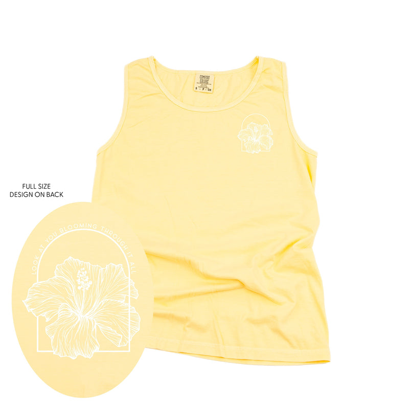 Look At You Blooming Through It All (pf&b) - Comfort Colors TANK