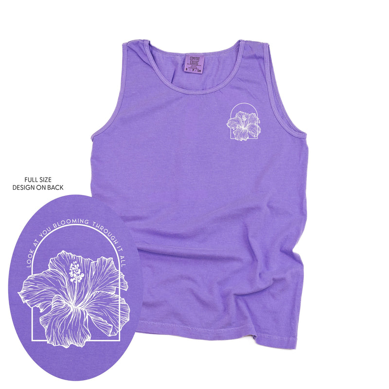 Look At You Blooming Through It All (pf&b) - Comfort Colors TANK