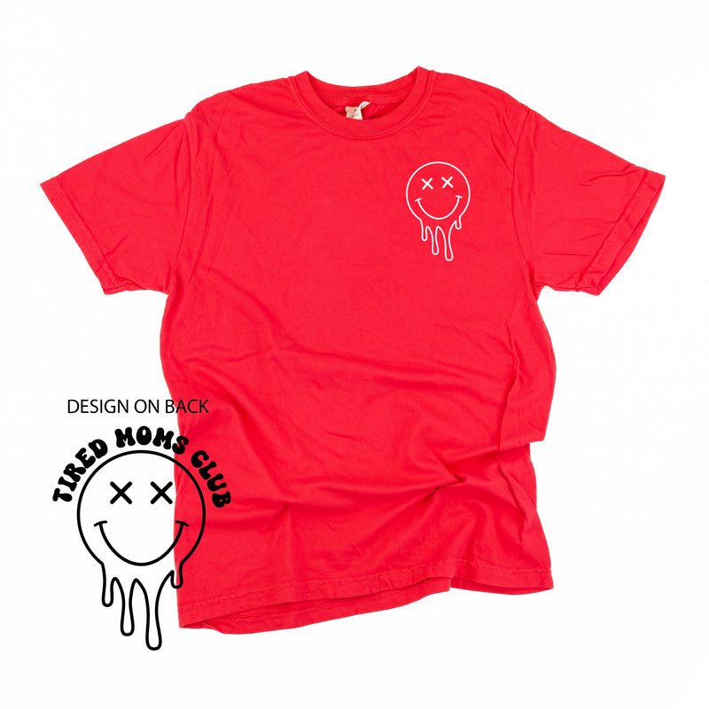 Melting Motherhood - Tired Moms Club - (w/ Melty X) - Comfort Colors Tee