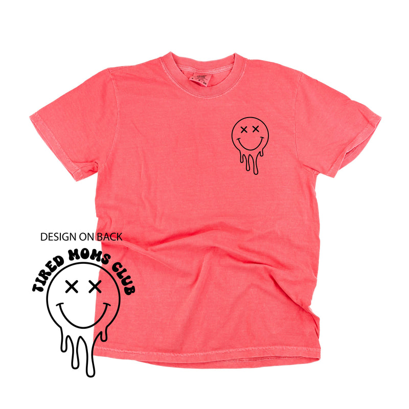 Melting Motherhood - Tired Moms Club - (w/ Melty X) - Comfort Colors Tee