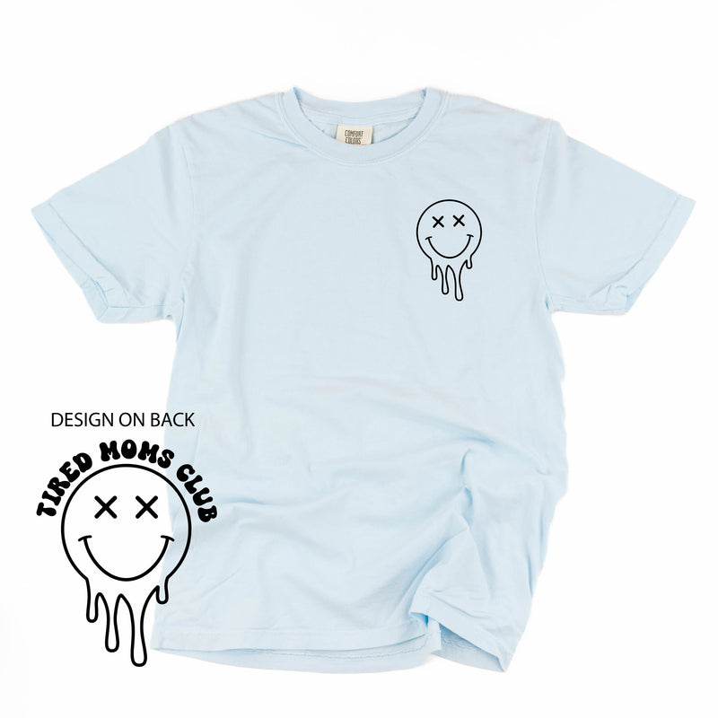 Melting Motherhood - Tired Moms Club - (w/ Melty X) - Comfort Colors Tee