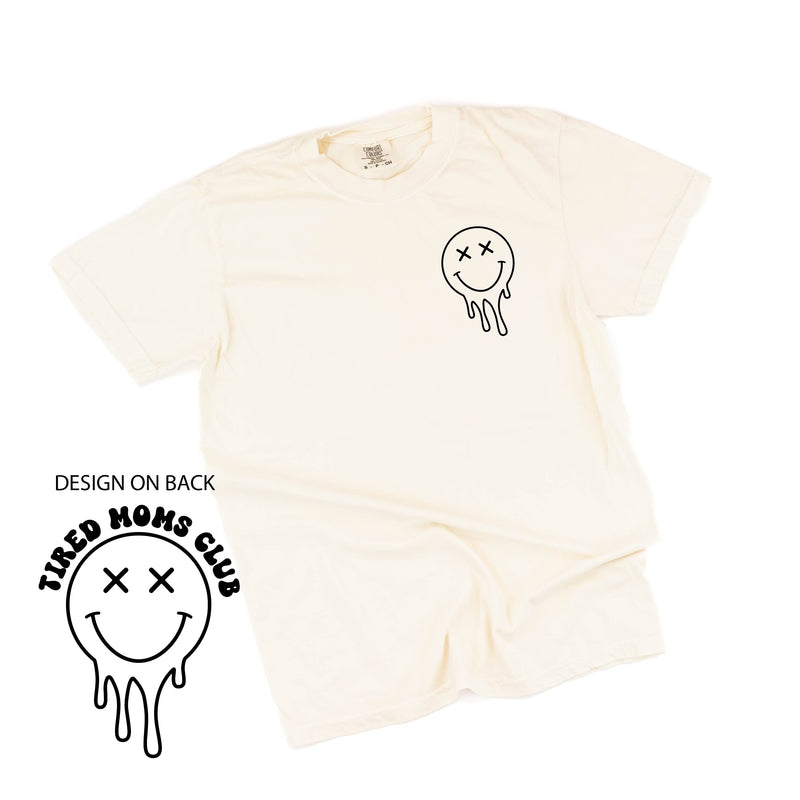 Melting Motherhood - Tired Moms Club - (w/ Melty X) - Comfort Colors Tee