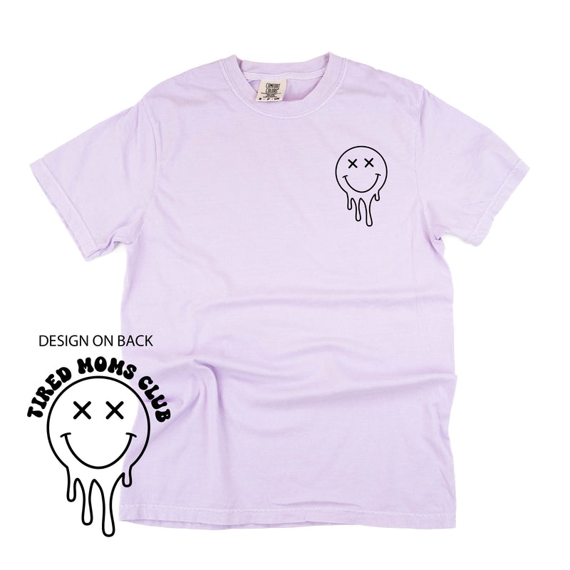 Melting Motherhood - Tired Moms Club - (w/ Melty X) - Comfort Colors Tee