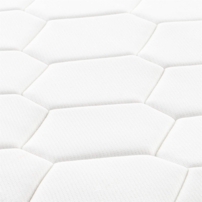 Twin size 8-inch Plush Memory Foam Innerspring Hybrid Mattress