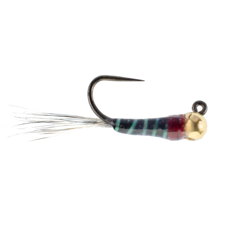 Tactical Euro Nymph Collection - 12 Tungsten Bead Flies  -  Sizes 12, 14, 16