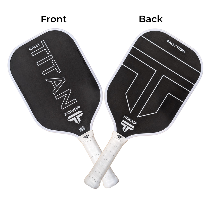 Titan Power 14MM | Thermoformed Unibody Construction | Foam Injected Walls | T700 Titan Carbon Friction Surface | White