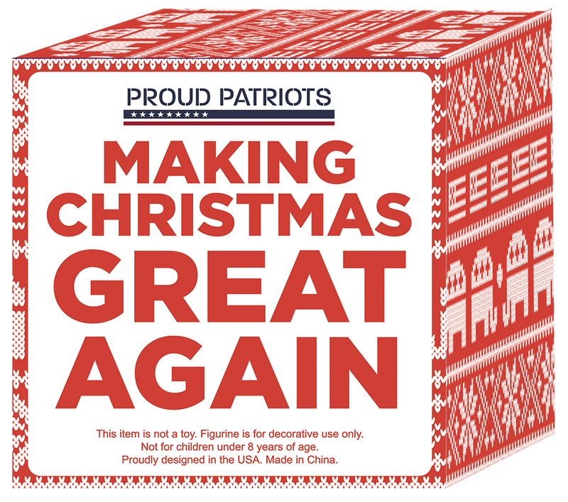 The Trumpinator Christmas Ornament