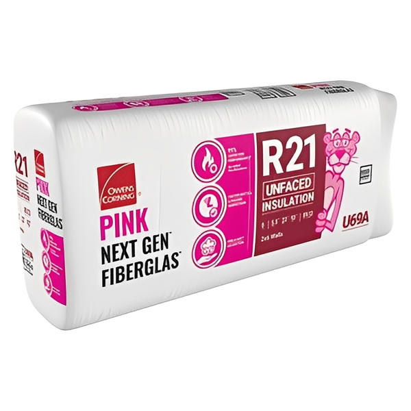Owens Corning R-21 Un-Faced Fiberglass Insulation Batts (All Sizes)
