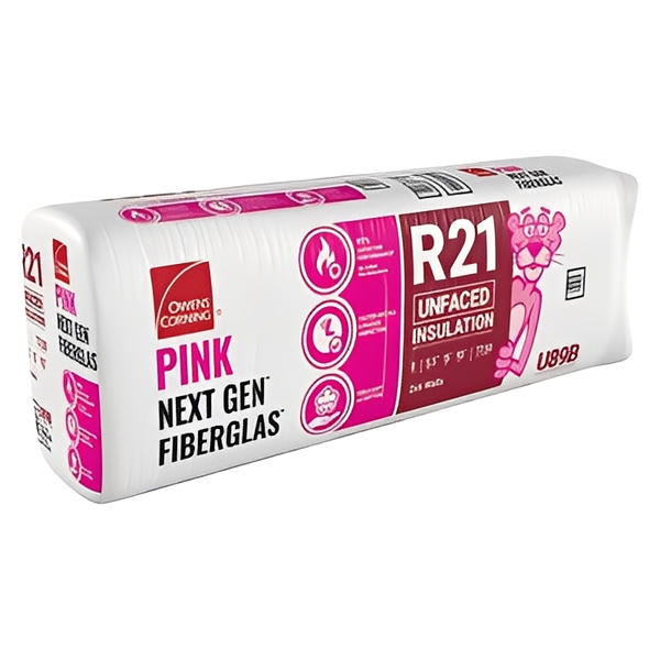 Owens Corning R-21 Un-Faced Fiberglass Insulation Batts (All Sizes)