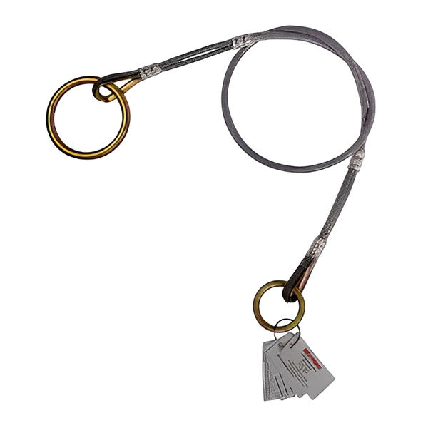 Coated Wire Cable Sling - Lrg O-Ring - Sml O-Ring - All Sizes