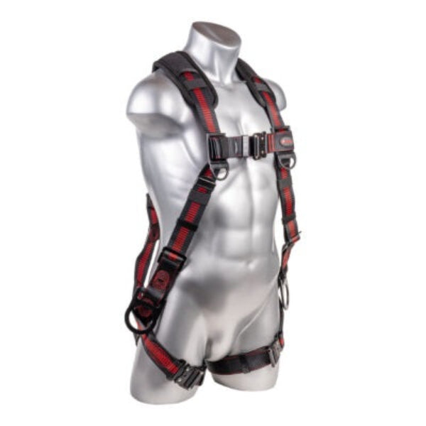 Kapture 5 Point Elite+ Full Body Harness - 3 D-Rings - QC Chest & Legs - Shoulder Pads - All Sizes