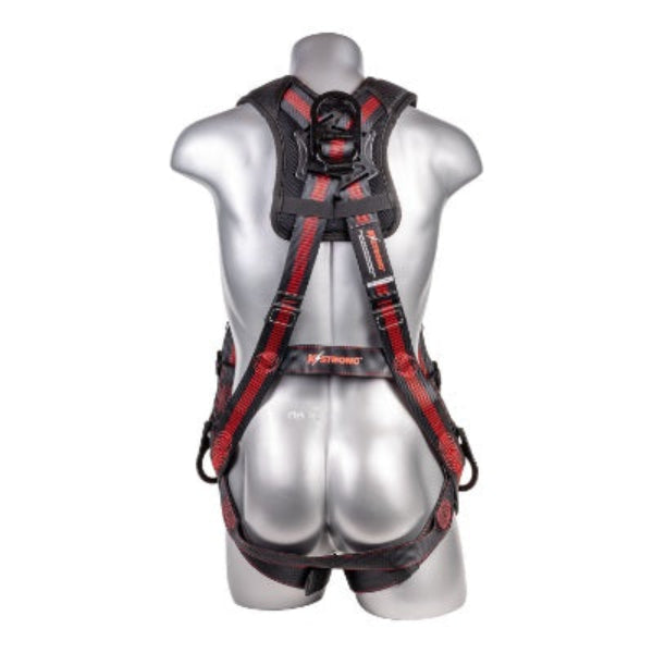 Kapture 5 Point Elite+ Full Body Harness - 3 D-Rings - QC Chest & Legs - Shoulder Pads - All Sizes