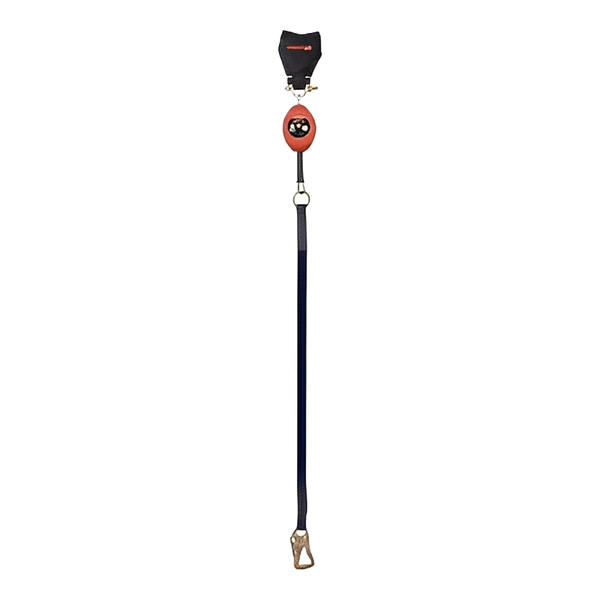 Brute Backer Self Retracting Lifeline - Leading Edge - Tie Back Webbing (Rebar Hook) - 8.5ft