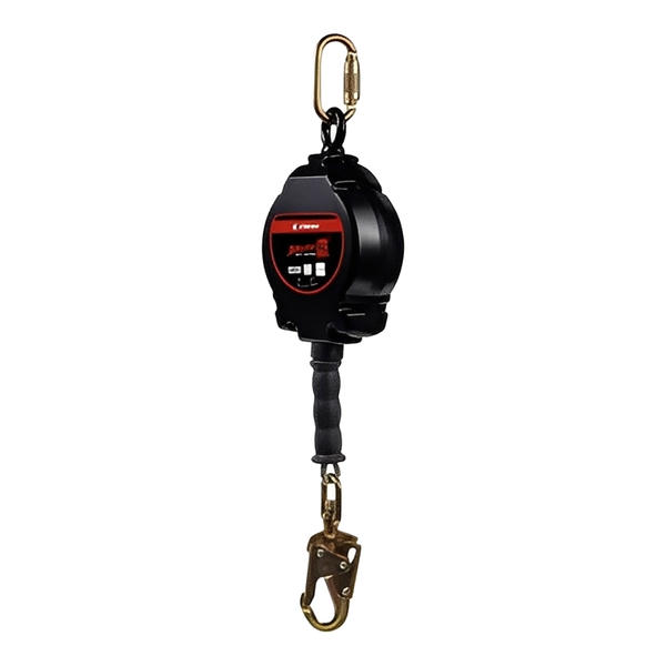 Brute-AL Aluminum Housing Self Retracting Lifeline - Galv Steel Wire Cable (Steel Snap Hook) - All Sizes