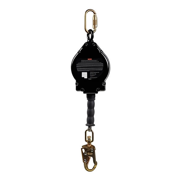 Brute-AL Aluminum Housing Self Retracting Lifeline - Galv Steel Wire Cable (Steel Snap Hook) - All Sizes