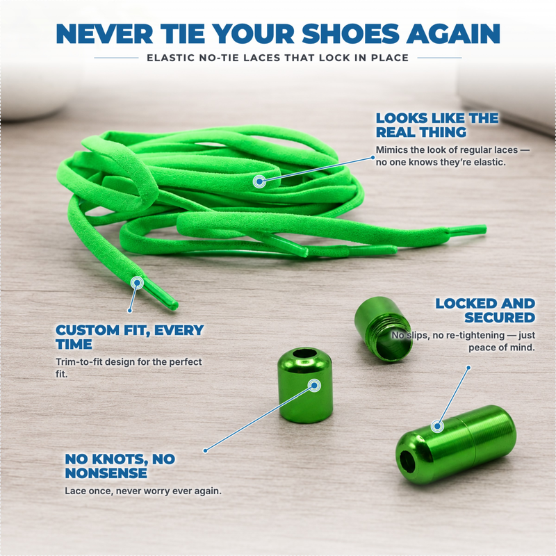 Round Elastic Shoelaces