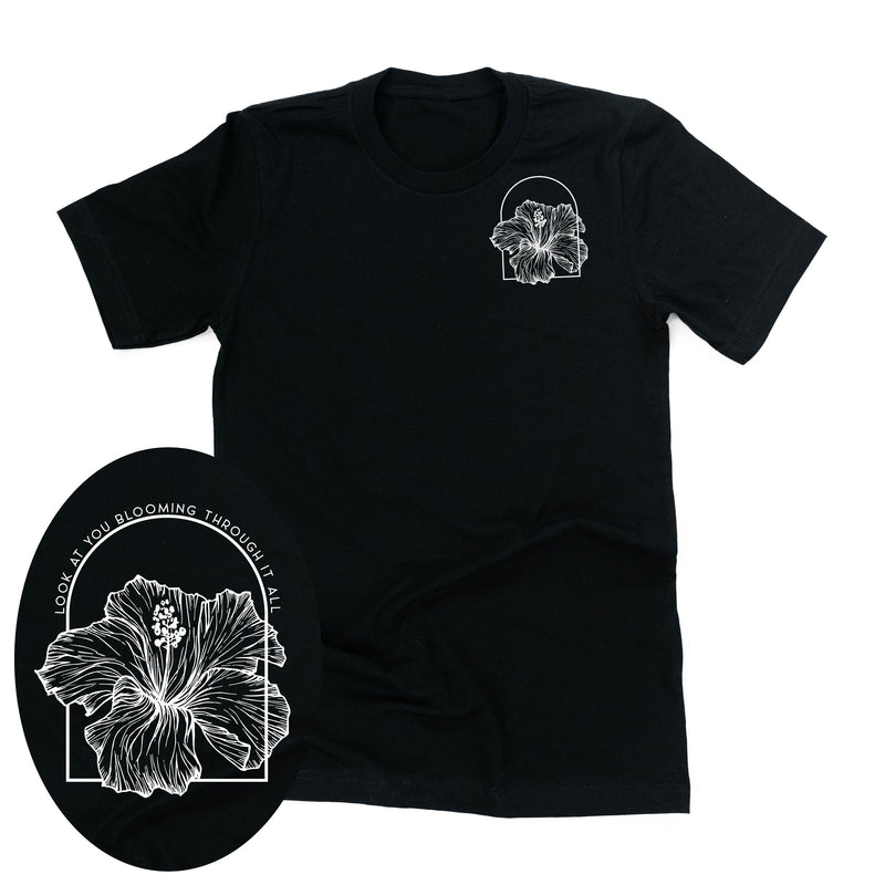 Look At You Blooming Through It All (pf&b) - Unisex Tee