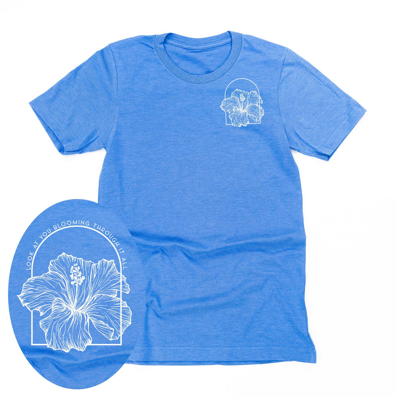 Look At You Blooming Through It All (pf&b) - Unisex Tee