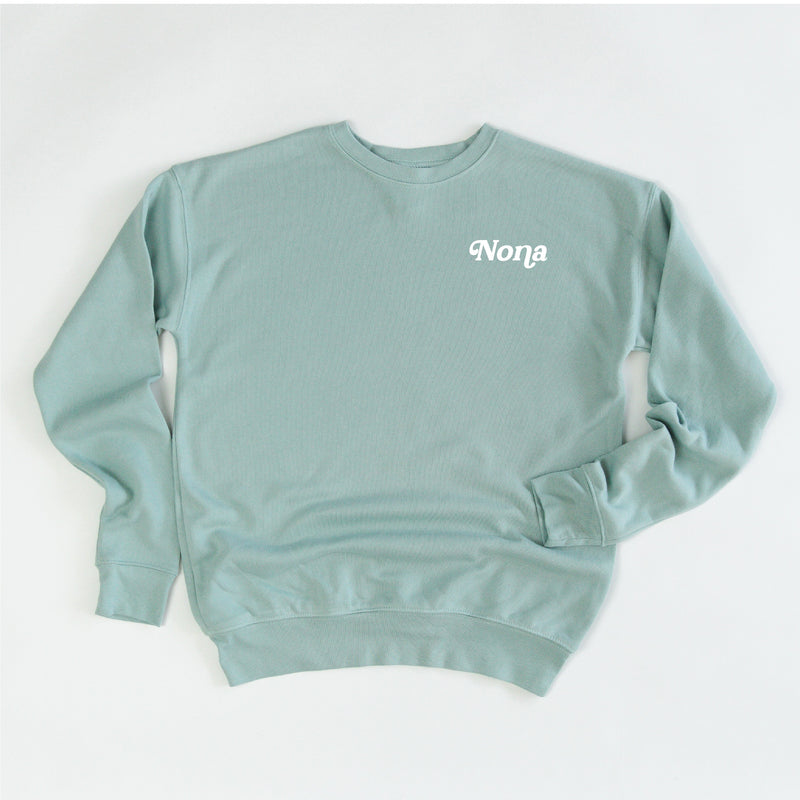 Mother's Day SUPER-SOFT Fleece - Limited Edition LMSS® Embroidered Sweatshirt - Multiple ITALIC Names to Choose From