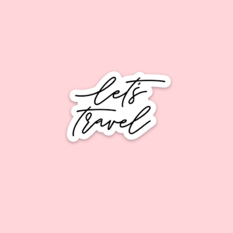 LMSS® STICKER - Let's Travel