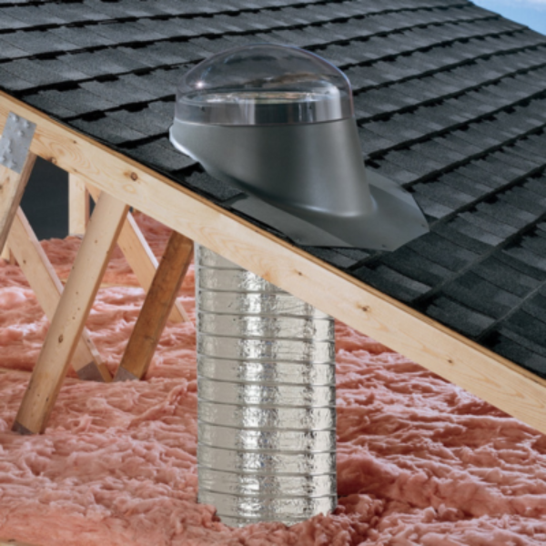 VELUX 14 in. Flexible Sun Tunnel Skylight - Pitched Metal Flashing