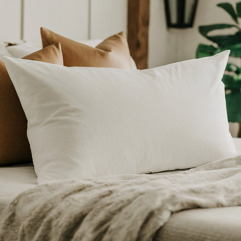 Dada Bedding Luxury 20x28 Pillow Insert - Soft Medium Firm, Premium Polyester, Perfect for Side and Back Sleepers