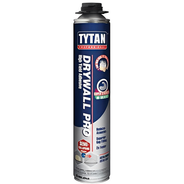 Tytan - Drywall High-Yield Adhesive - 24oz (Box of 12)