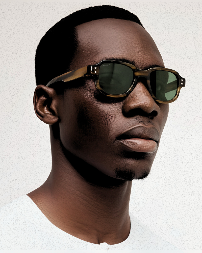 Tres 48mm Rectangle Sunglasses | Mahogany
