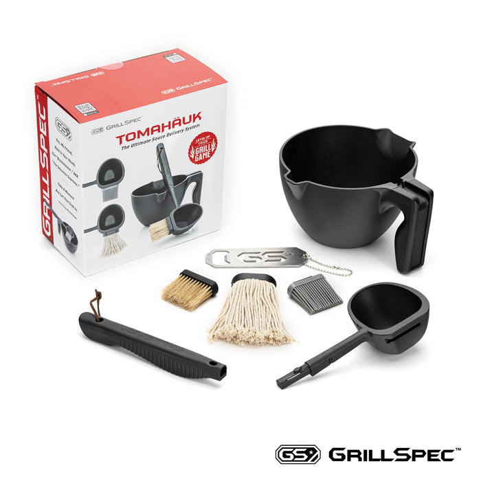 BBQ Basting Bowl & Brush Set, 40oz (5 cup) Capacity
