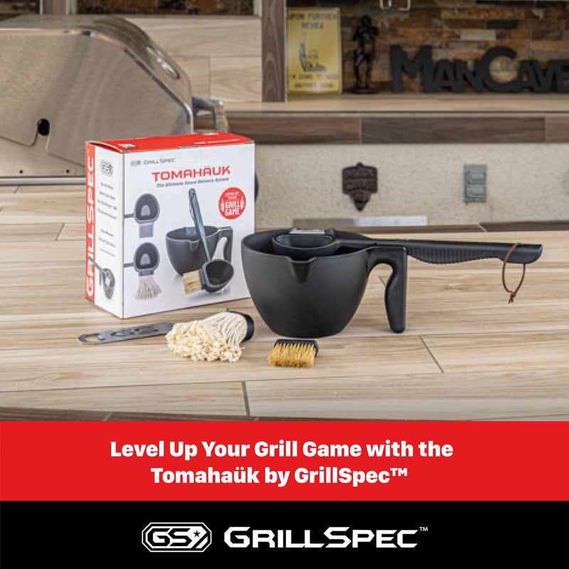 BBQ Basting Bowl & Brush Set, 40oz (5 cup) Capacity