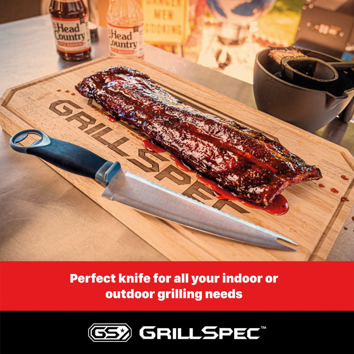 Utility Knife, Multi-Use, with Cover, 8" Blade