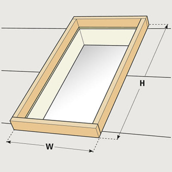 VELUX Manual Venting Curb Mount Skylight - White Solar Powered Shade