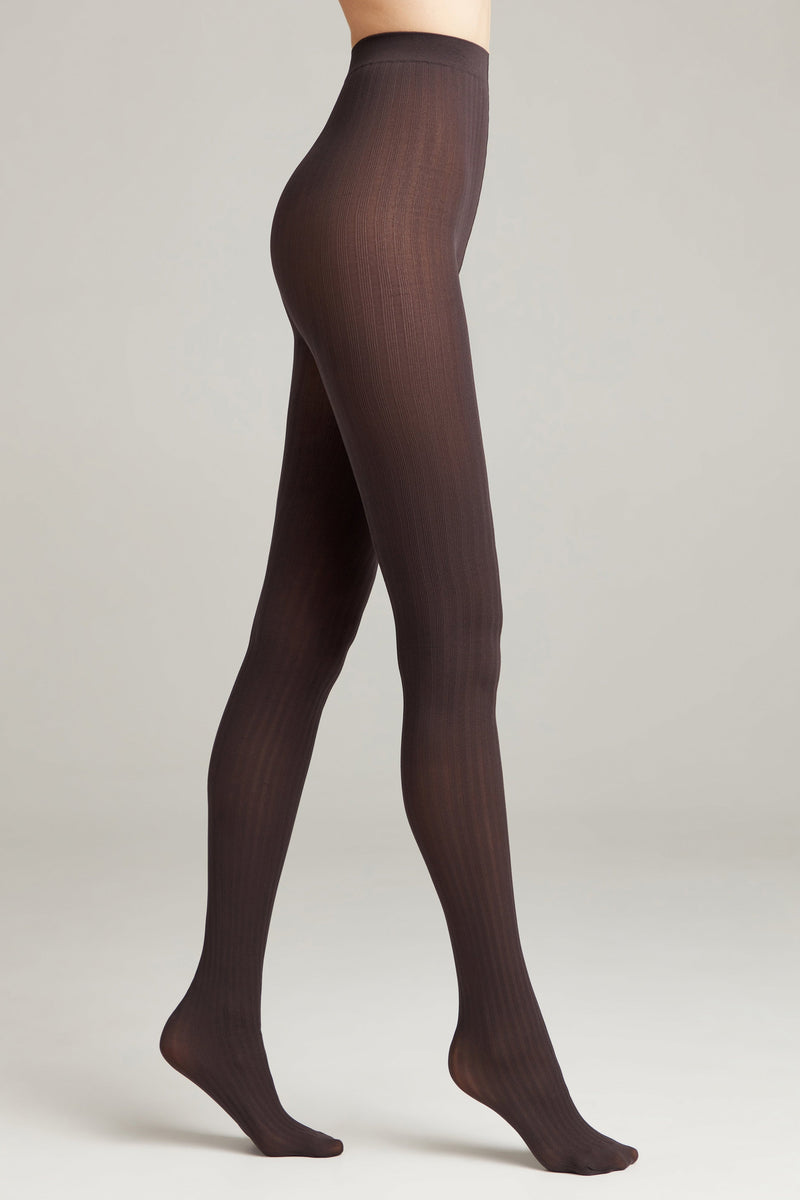 Fantasy Tights Conte Voyage - With Relief Vertical Weave