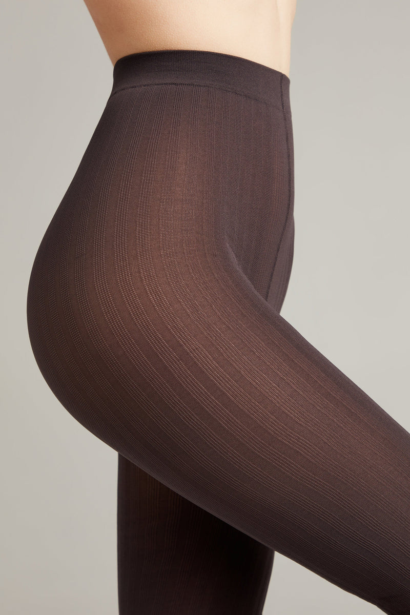 Fantasy Tights Conte Voyage - With Relief Vertical Weave