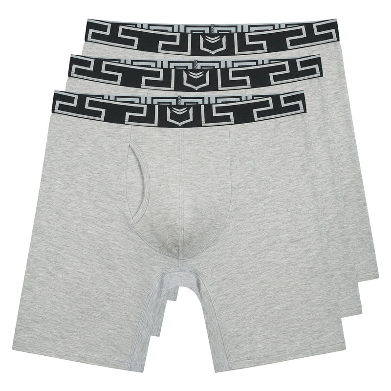 SHEATH V Bamboo Men's Pouch Boxer Brief 8" (3 Pack)