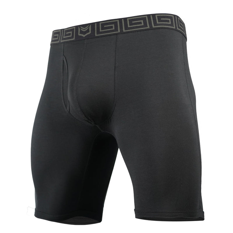 SHEATH V Bamboo Men's Pouch Boxer Brief 8" (3 Pack)