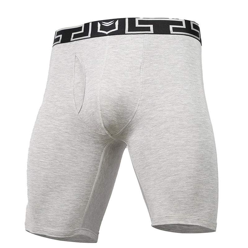 SHEATH V Bamboo Men's Pouch Boxer Brief 8" (3 Pack)