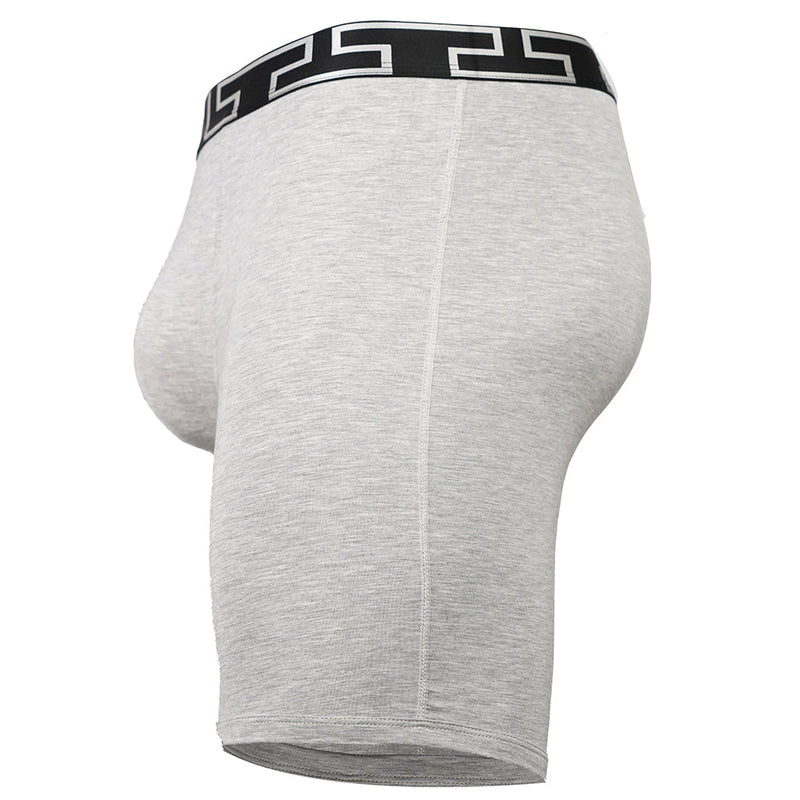 SHEATH V Bamboo Men's Pouch Boxer Brief 8" (3 Pack)