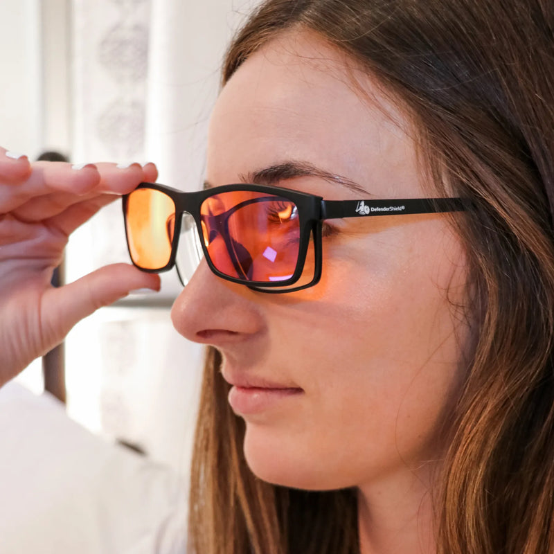 Versa Blue Light Blocking Glasses – 2 in 1 Clip On Lenses