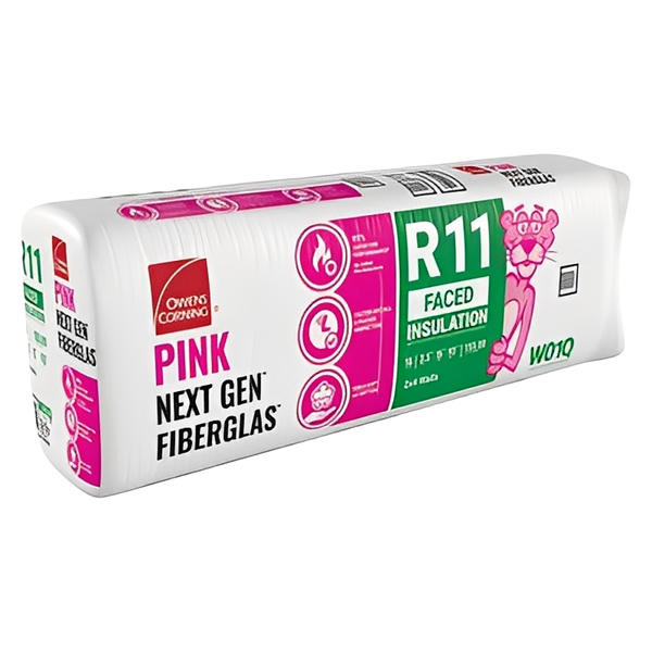 Owens Corning R-11 Kraft Faced Fiberglass Insulation Batts - All Sizes
