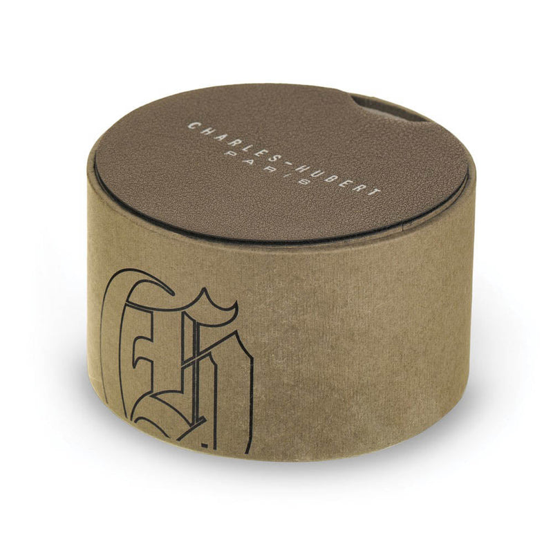 Charles Hubert 2-tone Antique Finish 3 Horses Pocket Watch