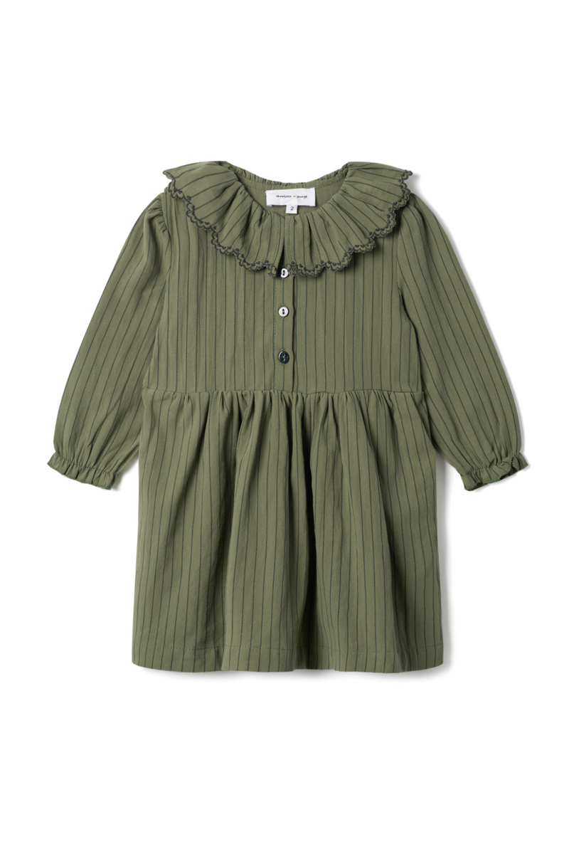 Woven Stripped Dress