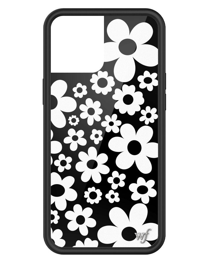 Bloom | Black and White iPhone Case