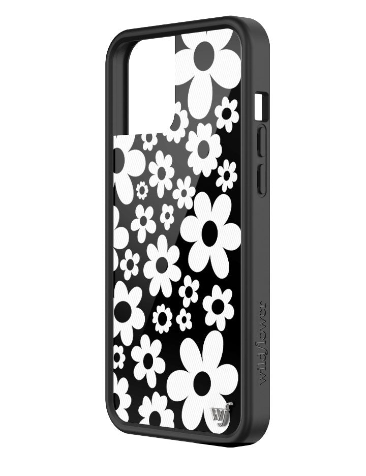 Bloom | Black and White iPhone Case