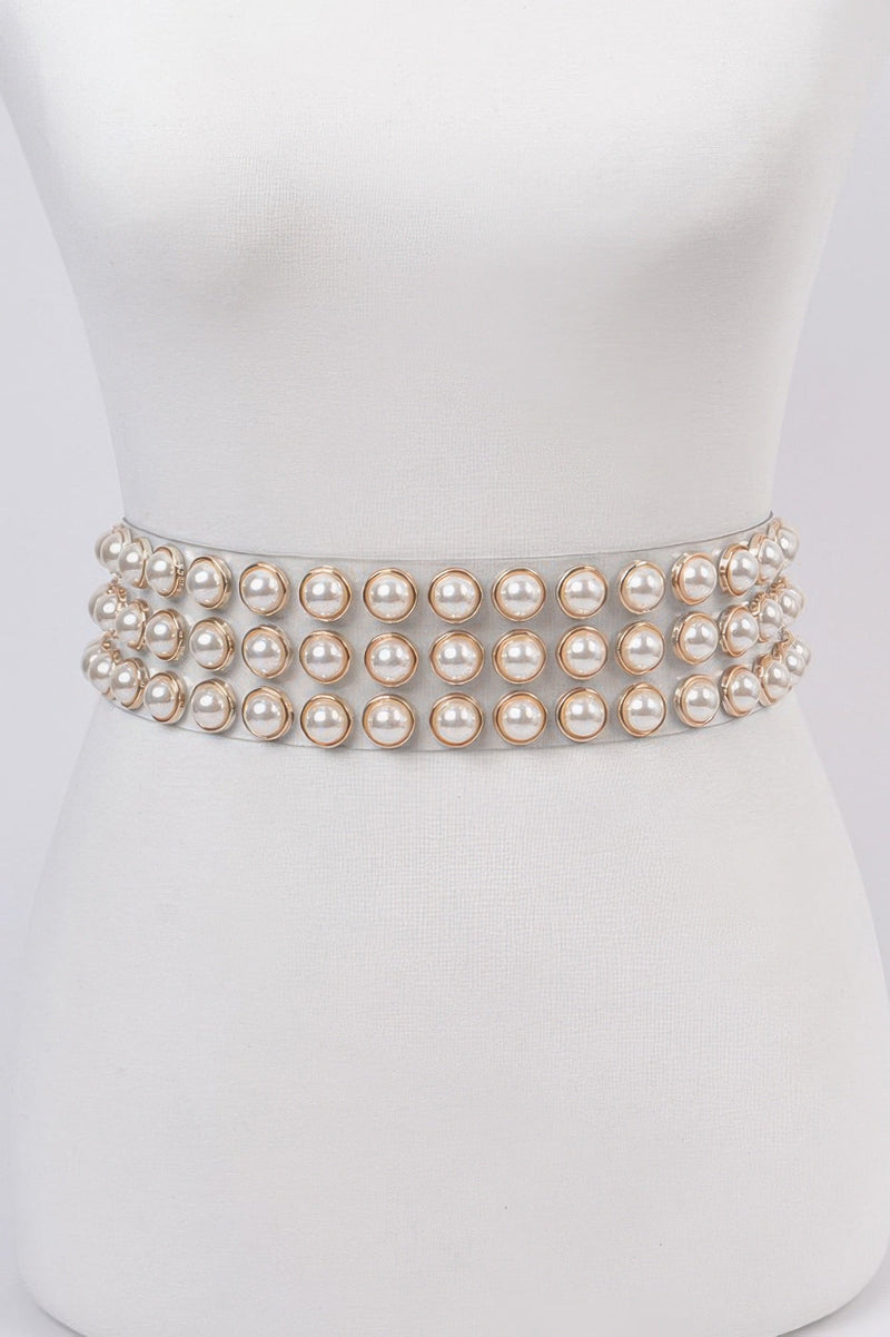 Pearl See Through Belt