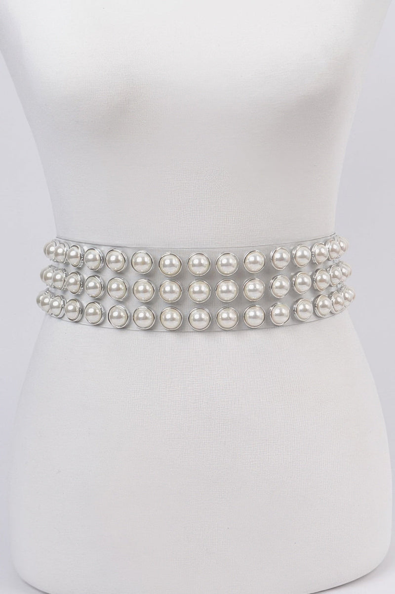 Pearl See Through Belt