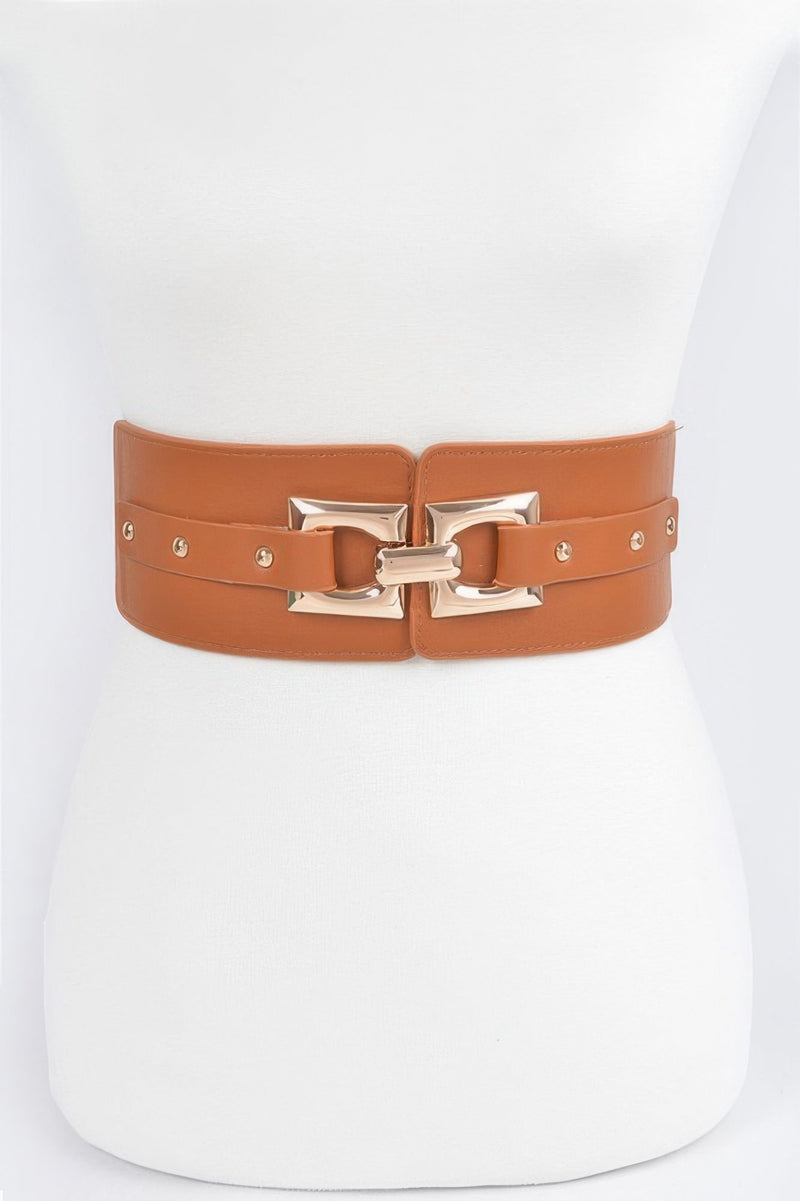 Metal Buckle Elastic Belt