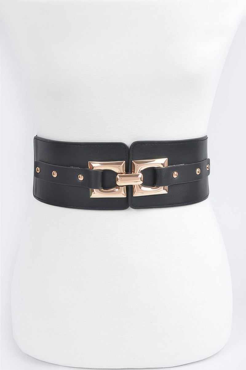 Metal Buckle Elastic Belt